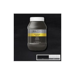 WINSOR Galeria Acrylic 1L Ivory Black 331