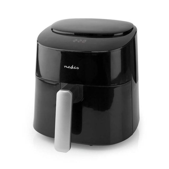 Nedis Hot Air Fryer | 4,2 l | Timer: 240 min | Antal forudindstillede programmer: 8 | Digital | Sort