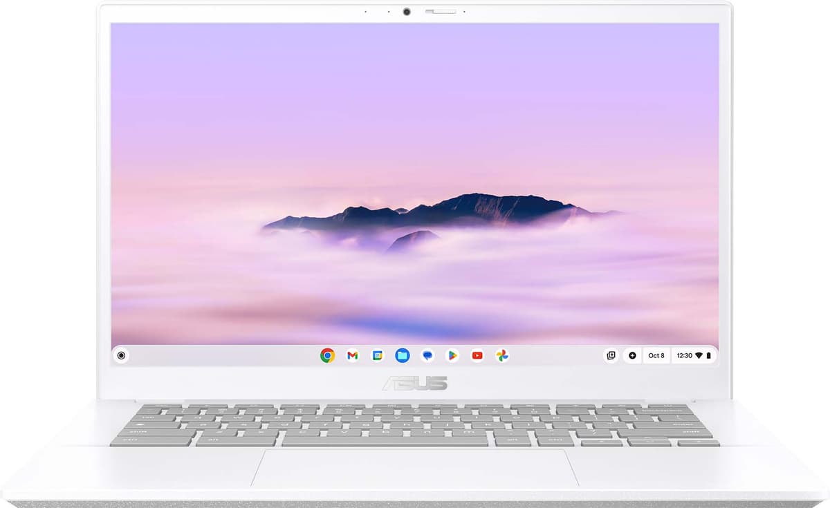 Asus Chromebook Plus CX3402CBA i3/8/128 14" bærbar computer (hvid)