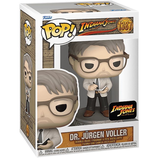 Funko Pop! Vinyl Indiana Jones Dr. Jungen Voller-figur