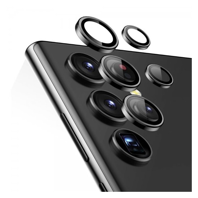 ESR Samsung Galaxy S23 Ultra Kameralinsebeskytter Camera Lens Protector Sort