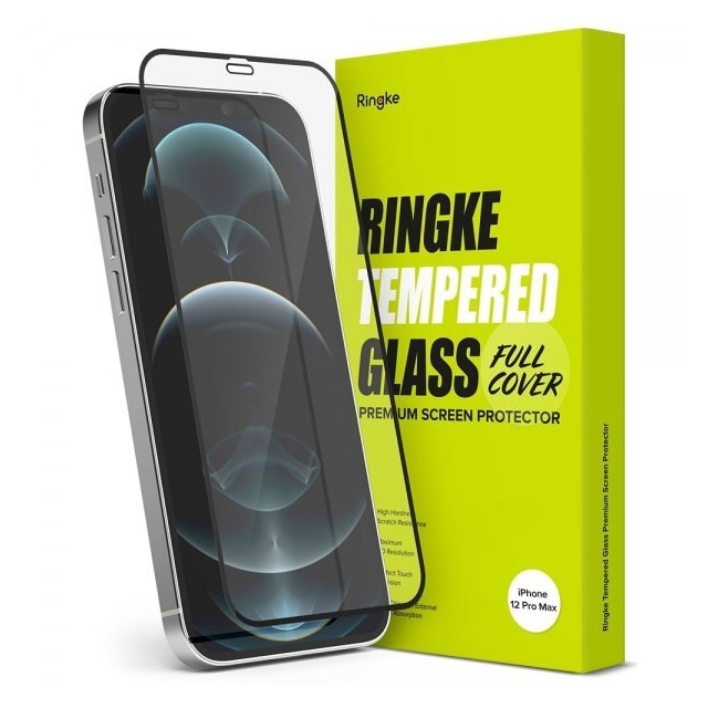 Ringke iPhone 12 Pro Max Skærmbeskytter Tempered Glass