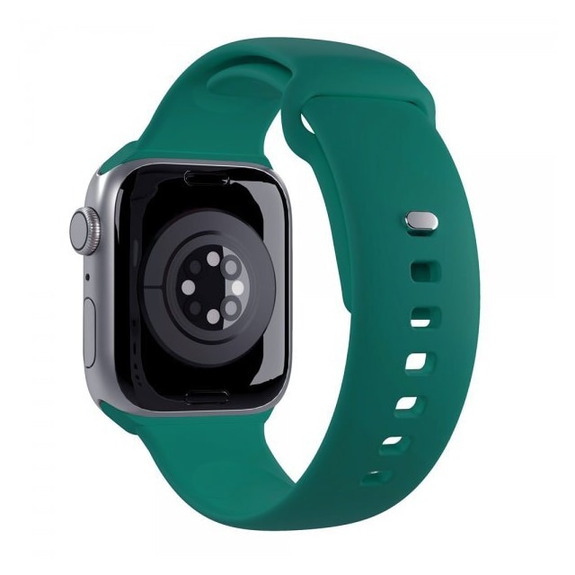 Puro Apple Watch 38/40/41mm Armbånd ICON Silicone Band Jade