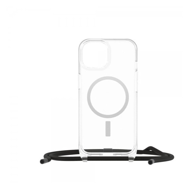 Otterbox iPhone 15 Cover React Necklace MagSafe Transparent