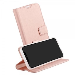 Vivanco iPhone 15 Pro Etui Classic Wallet Roseguld