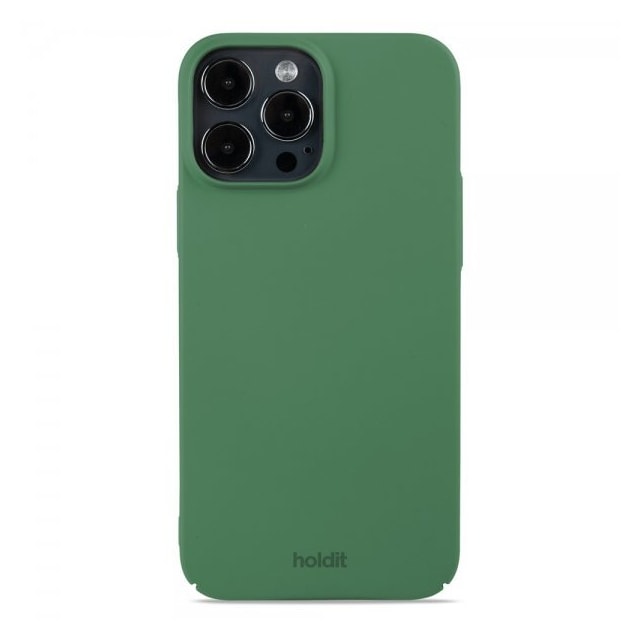 holdit iPhone 13 Pro Max Cover Slim Case Forest Green