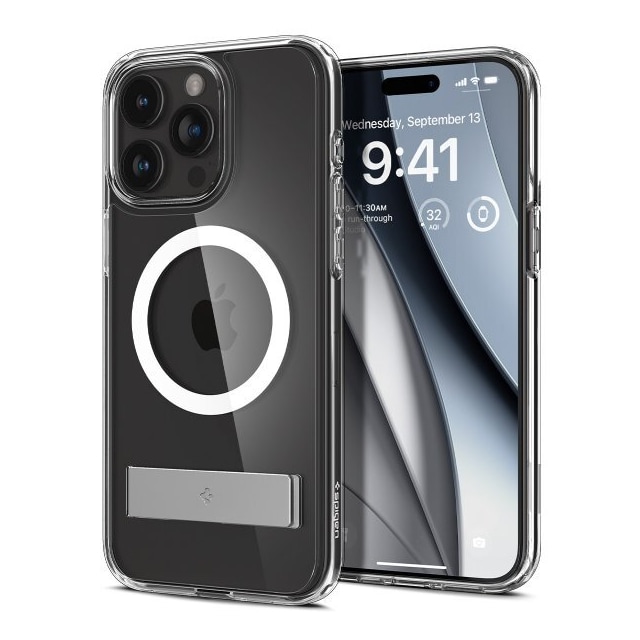 Spigen iPhone 15 Pro Max Cover Ultra Hybrid S MagFit Crystal Clear