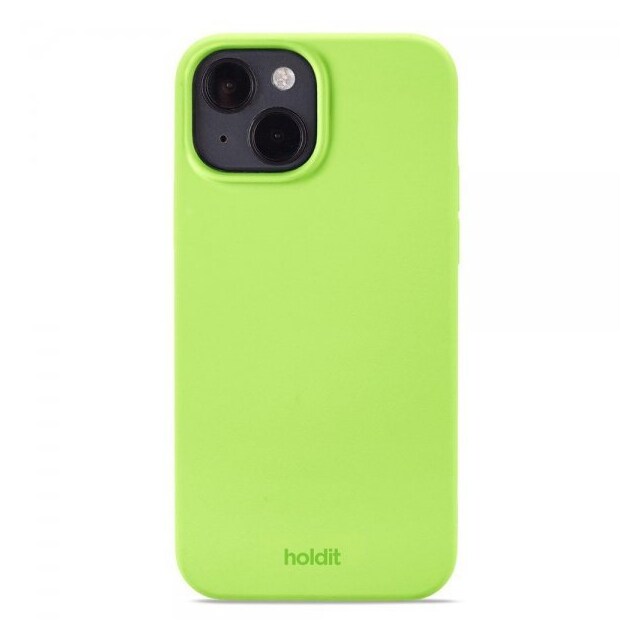 holdit iPhone 13/iPhone 14 Cover Silikone Acid Green