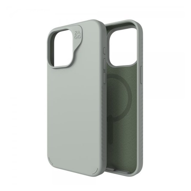 ZAGG iPhone 15 Pro Max Cover Manhattan Snap Sage