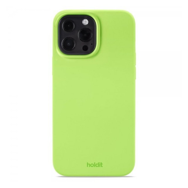 holdit iPhone 13 Pro Max Cover Silikone Acid Green