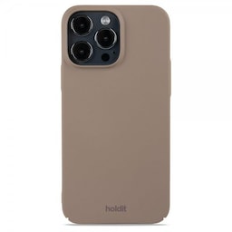 holdit iPhone 15 Pro Max Cover Slim Case Mocha Brown