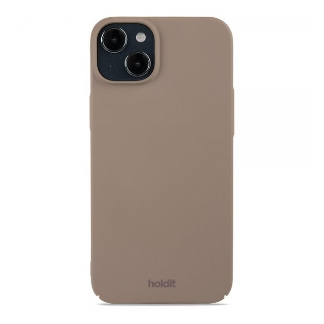 holdit iPhone 15 Plus Cover Slim Case Mocha Brown