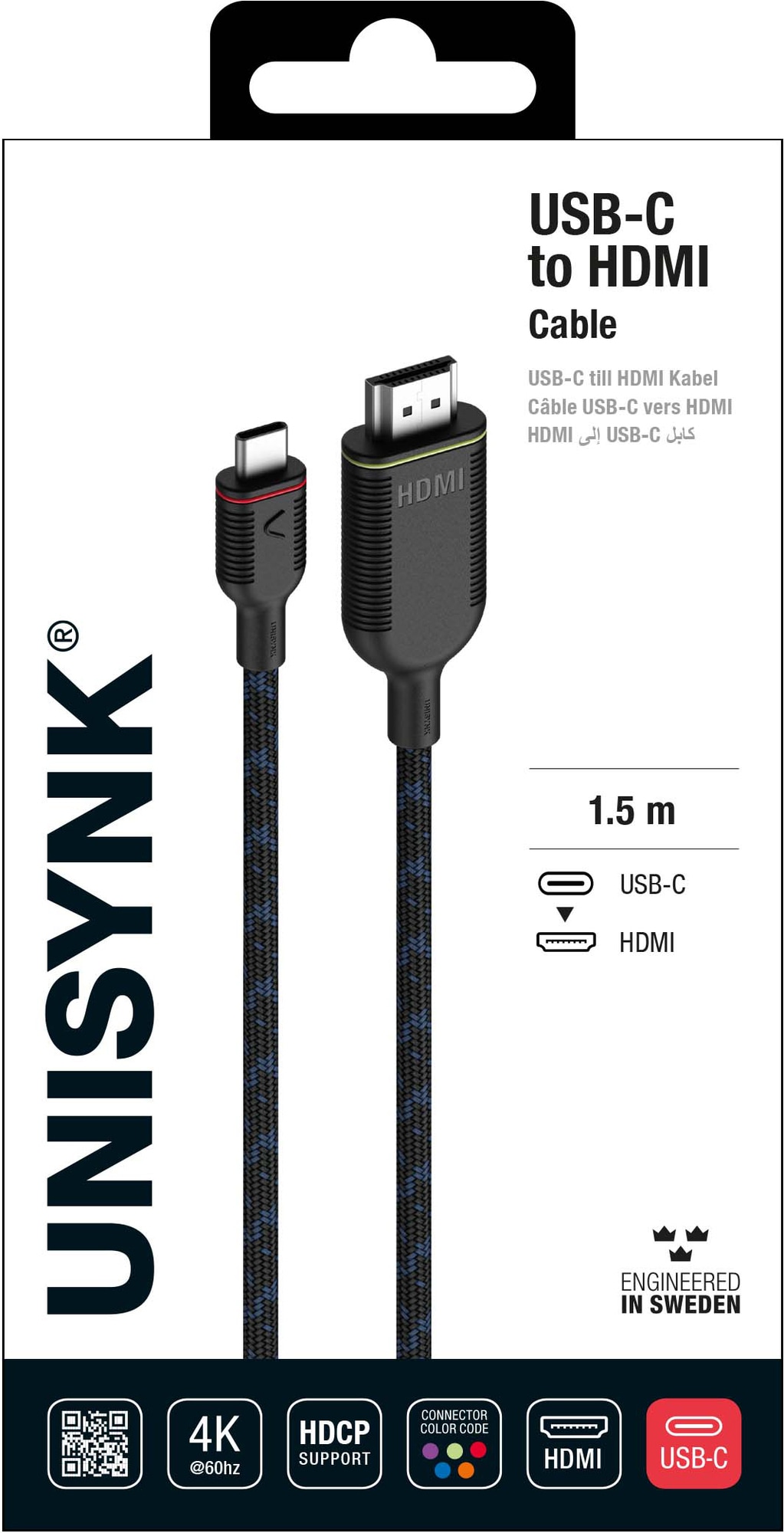 USB-C to HDMI Adapter - UNISYNK