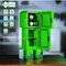 Ukonic Minecraft Creeper-figur Mini Køleskab