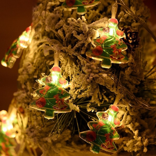 1,5 m 10 LED lys Julemand Strenge Lys Dekorativ - juletræ