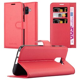 Samsung Galaxy A6 2018 Pungetui Cover Case (Rød)