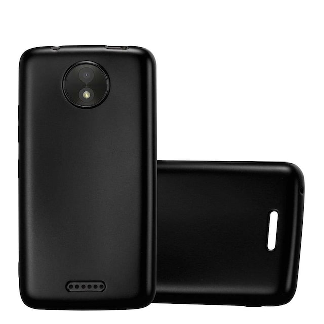 Motorola MOTO C Cover Etui Case (Sort)
