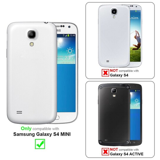 Samsung Galaxy S4 MINI Etui Case Cover (Lyserød) | Elgiganten