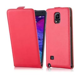 Samsung Galaxy NOTE 4 Pungetui Flip Cover (Rød)