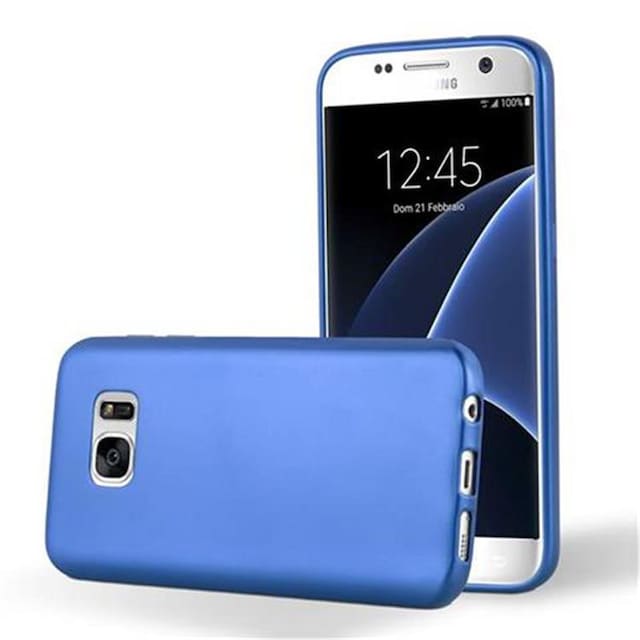 Samsung Galaxy S7 Cover Etui Case (Blå)