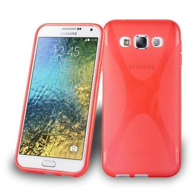 Samsung Galaxy E5 Etui Case Cover (Rød)