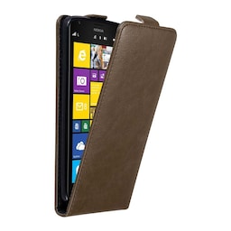Nokia Lumia 1520 Pungetui Flip Cover (Brun)