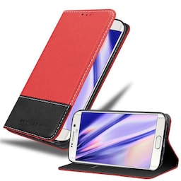 Samsung Galaxy S6 EDGE Etui Case Cover (Rød)