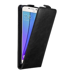 Samsung Galaxy NOTE 5 Pungetui Flip Cover (Sort)