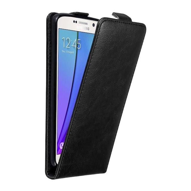 Samsung Galaxy NOTE 5 Pungetui Flip Cover (Sort)