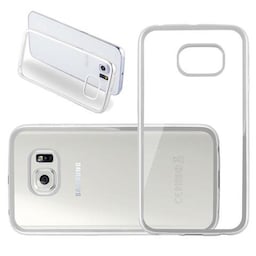 Samsung Galaxy S6 EDGE Cover Etui (Sølv)