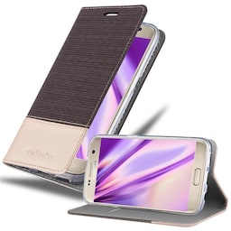 Samsung Galaxy S7 Pungetui Cover Case (Grå)
