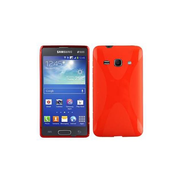 Samsung Galaxy ACE 3 Etui Case Cover (Rød)