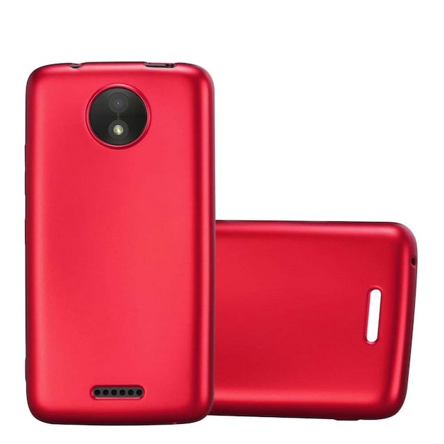 Motorola MOTO C Cover Etui Case (Rød)