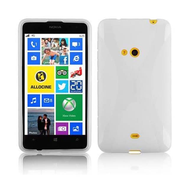 Nokia Lumia 625 Etui Case Cover (Gennemsigtig)