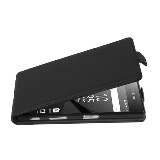 Sony Xperia Z5 PREMIUM Pungetui Flip Cover (Sort)
