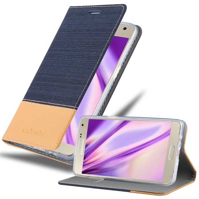 Samsung Galaxy A5 2015 Pungetui Cover Case (Blå)