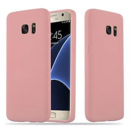 Cover Samsung Galaxy S7 Etui Case (Lyserød)