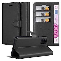 Samsung Galaxy A31 Pungetui Cover Case (Sort)