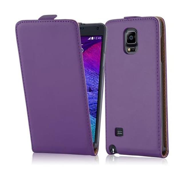 Samsung Galaxy NOTE 4 Pungetui Flip Cover (Lilla)