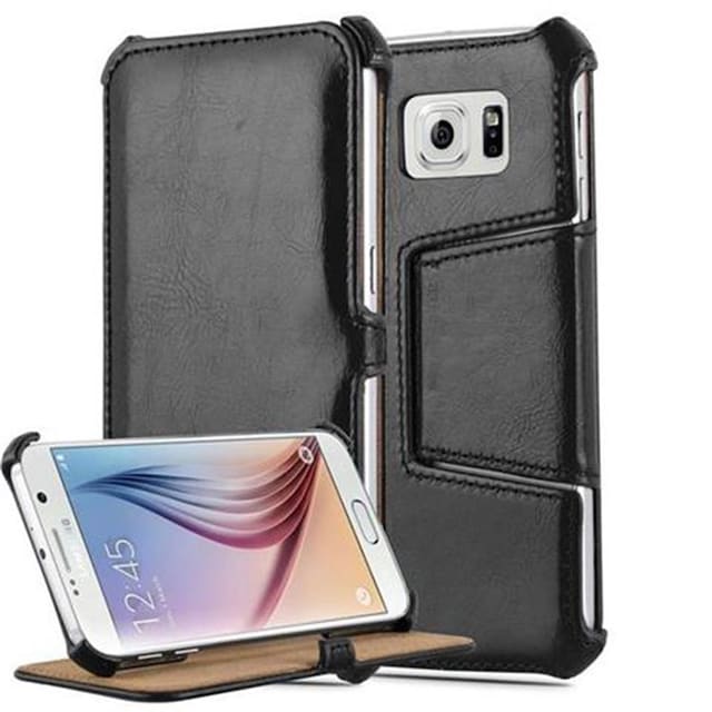 Samsung Galaxy S6 Pungetui Cover Case (Sort)