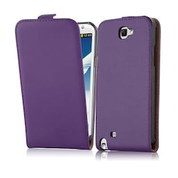 Samsung Galaxy NOTE 2 Pungetui Flip Cover (Lilla)