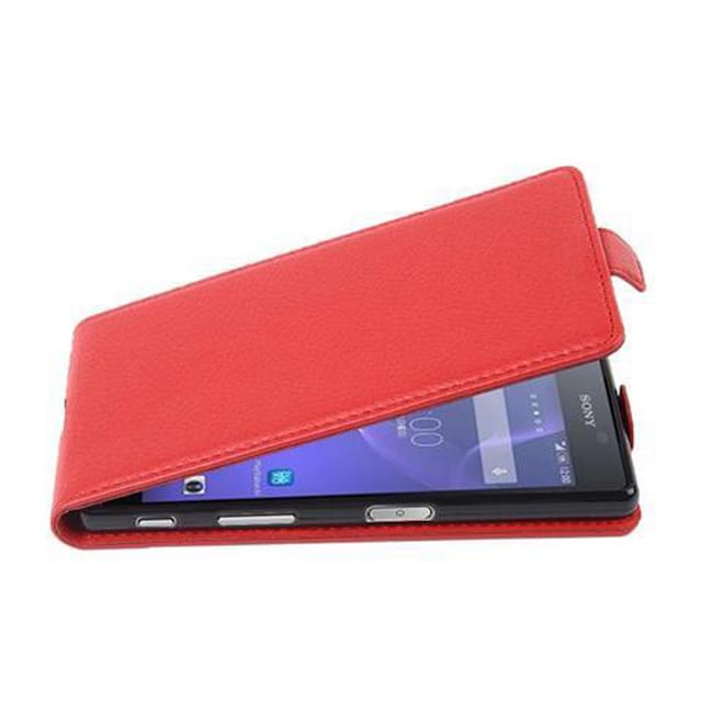 Sony Xperia X Pungetui Flip Cover (Rød)