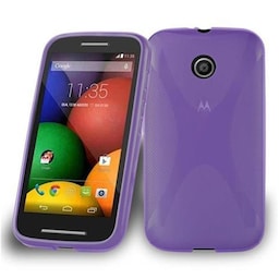Motorola MOTO E Etui Case Cover (Lilla)