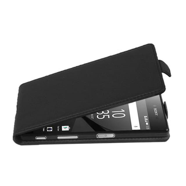 Sony Xperia Z5 COMPACT Pungetui Flip Cover (Sort)