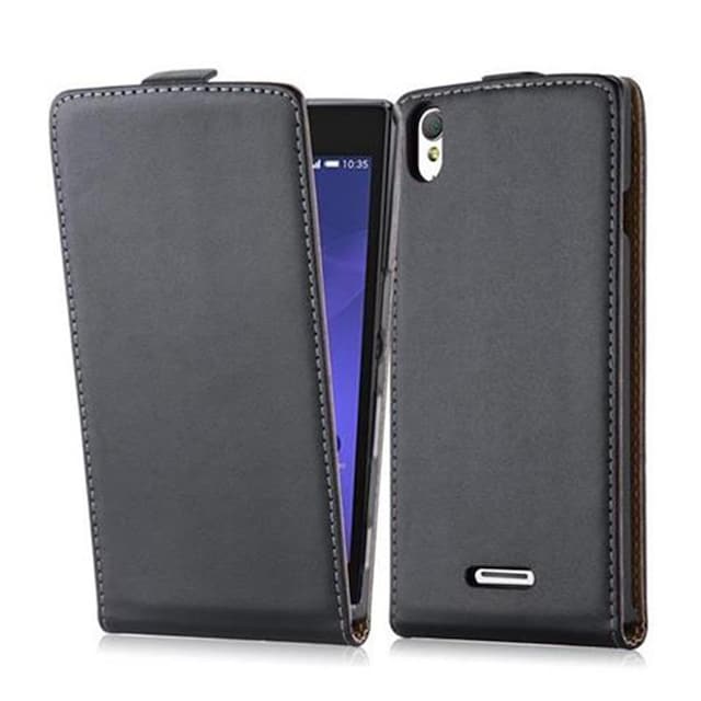 Sony Xperia T3 Pungetui Flip Cover (Sort)