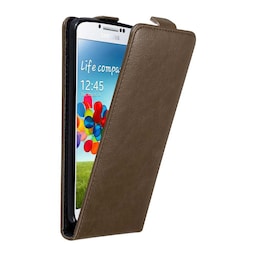 Samsung Galaxy S4 Pungetui Flip Cover (Brun)