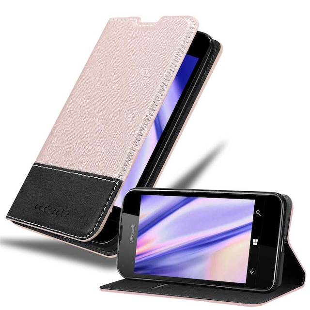 Nokia Lumia 550 Etui Case Cover (Lyserød)