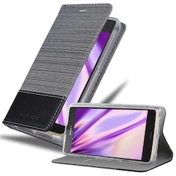 Sony Xperia Z2 COMPACT Pungetui Cover Case (Grå)