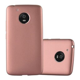 Motorola MOTO G5 Cover Etui Case (Lyserød)