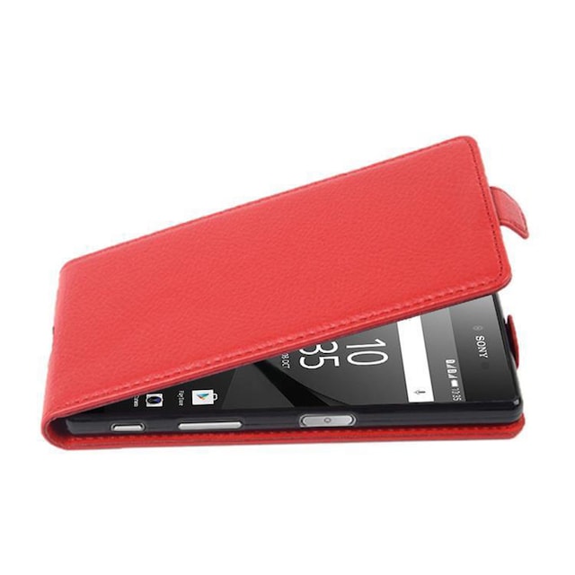 Sony Xperia Z5 PREMIUM Pungetui Flip Cover (Rød)